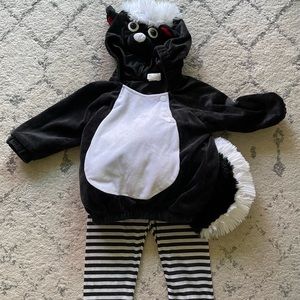 2-Piece Baby Skunk Costume (6-12M)